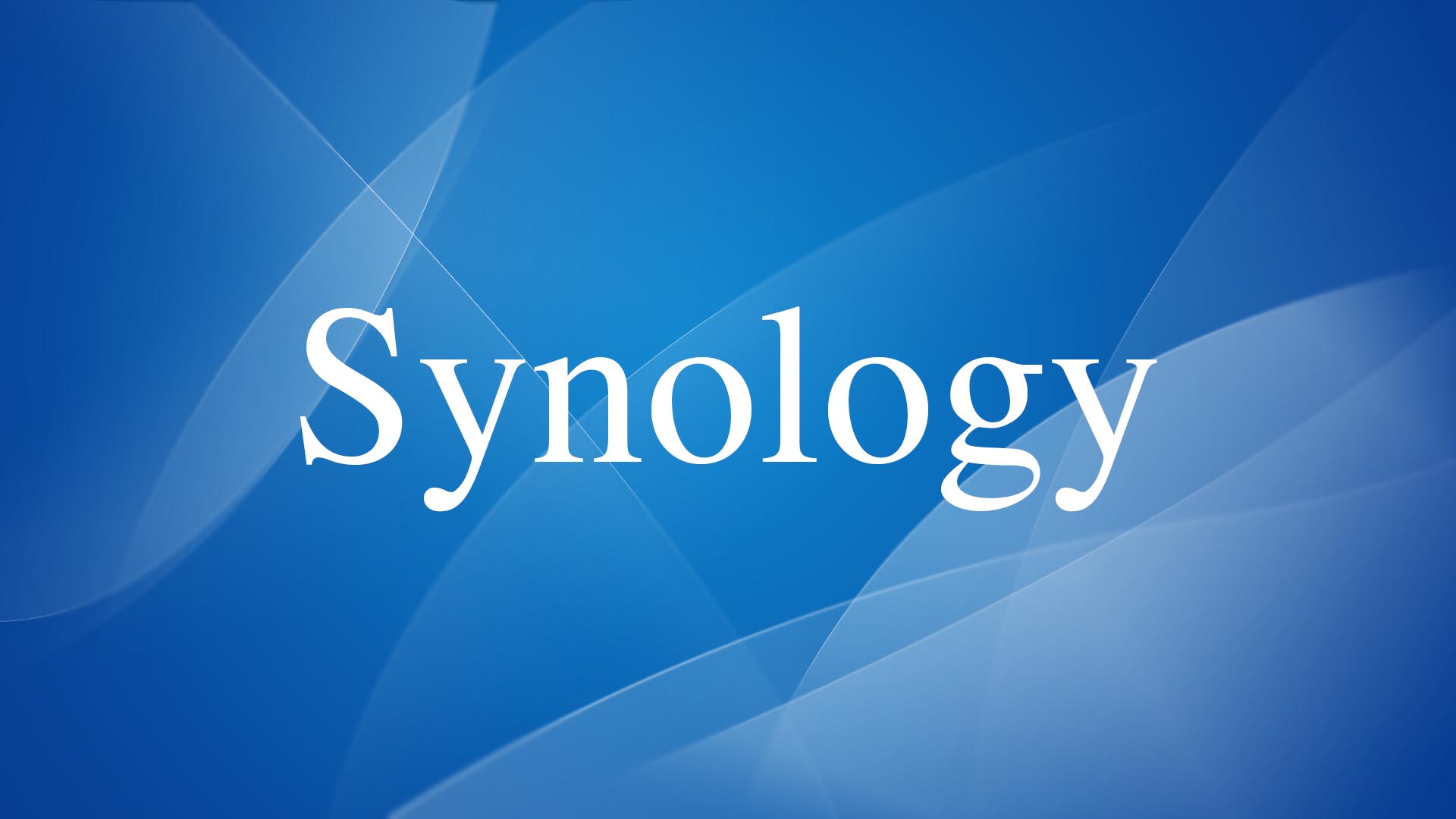 Synology DiskStation DSM installieren